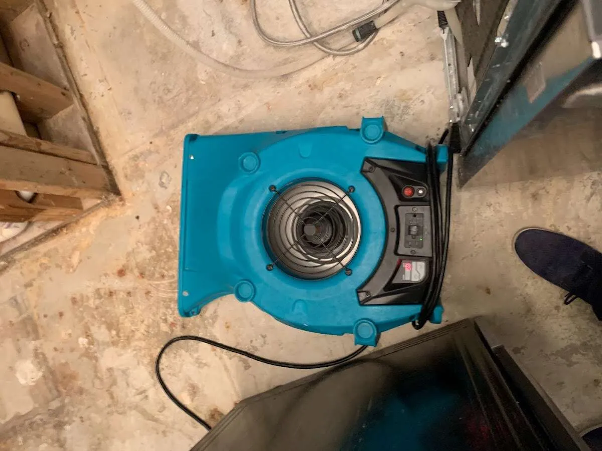 Air mover drying equipment for Mold Remediation & Removal in Morrisville